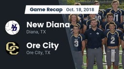 Recap: New Diana  vs. Ore City  2018