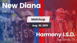 Matchup: New Diana vs. Harmony I.S.D. 2019