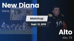 Matchup: New Diana vs. Alto  2019