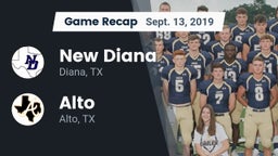 Recap: New Diana  vs. Alto  2019