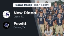 Recap: New Diana  vs. Pewitt  2019
