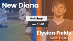 Matchup: New Diana vs. Elysian Fields  2019