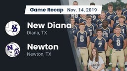 Recap: New Diana  vs. Newton  2019