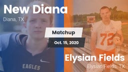 Matchup: New Diana vs. Elysian Fields  2020