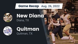 Recap: New Diana  vs. Quitman  2022