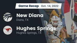 Recap: New Diana  vs. Hughes Springs  2022