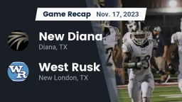 Recap: New Diana  vs. West Rusk  2023