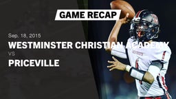 Recap: Westminster Christian Academy vs. Priceville  2015