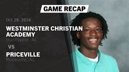Recap: Westminster Christian Academy vs. Priceville  2016