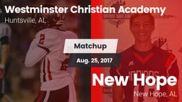Matchup: Westminster Christia vs. New Hope  2017