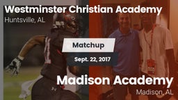 Matchup: Westminster Christia vs. Madison Academy  2017