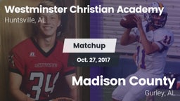 Matchup: Westminster Christia vs. Madison County  2017