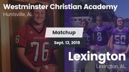 Matchup: Westminster Christia vs. Lexington  2019