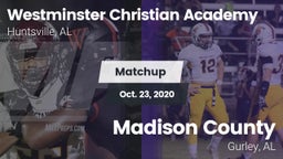 Matchup: Westminster Christia vs. Madison County  2020