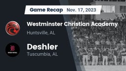 Recap: Westminster Christian Academy vs. Deshler  2023