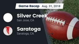 Recap: Silver Creek  vs. Saratoga  2018