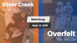 Matchup: Silver Creek vs. Overfelt  2018