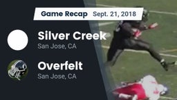 Recap: Silver Creek  vs. Overfelt  2018