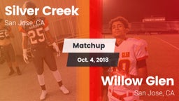 Matchup: Silver Creek vs. Willow Glen  2018