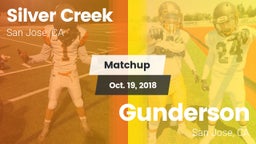 Matchup: Silver Creek vs. Gunderson  2018