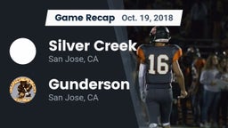 Recap: Silver Creek  vs. Gunderson  2018