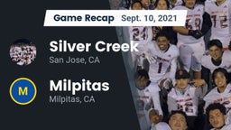 Recap: Silver Creek  vs. Milpitas  2021