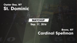 Matchup: St. Dominic vs. Cardinal Spellman  2016