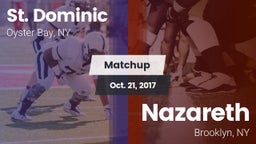 Matchup: St. Dominic vs. Nazareth  2017