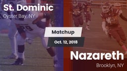 Matchup: St. Dominic vs. Nazareth  2018