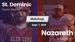 Matchup: St. Dominic vs. Nazareth  2019