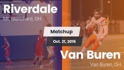 Matchup: Riverdale vs. Van Buren  2016