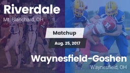 Matchup: Riverdale vs. Waynesfield-Goshen  2017