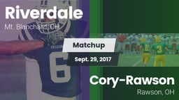 Matchup: Riverdale vs. Cory-Rawson  2017