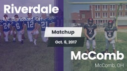 Matchup: Riverdale vs. McComb  2017