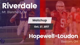Matchup: Riverdale vs. Hopewell-Loudon  2017
