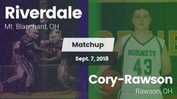 Matchup: Riverdale vs. Cory-Rawson  2018