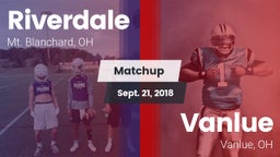 Matchup: Riverdale vs. Vanlue  2018