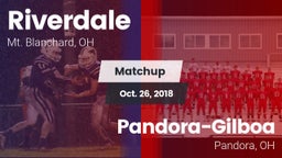 Matchup: Riverdale vs. Pandora-Gilboa  2018