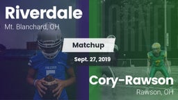 Matchup: Riverdale vs. Cory-Rawson  2019
