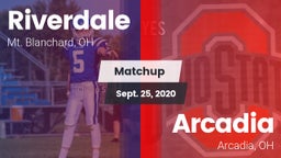 Matchup: Riverdale vs. Arcadia  2020