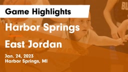 Harbor Springs  vs East Jordan  Game Highlights - Jan. 24, 2023
