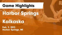Harbor Springs  vs Kalkaska  Game Highlights - Feb. 2, 2023