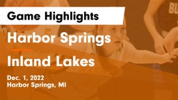 Harbor Springs  vs Inland Lakes  Game Highlights - Dec. 1, 2022
