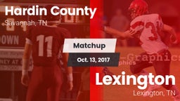 Matchup: Hardin County vs. Lexington  2017