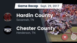 Recap: Hardin County  vs. Chester County  2017