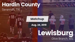 Matchup: Hardin County vs. Lewisburg  2018