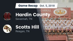 Recap: Hardin County  vs. Scotts Hill  2018