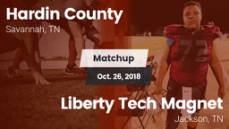 Matchup: Hardin County vs. Liberty Tech Magnet  2018