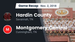 Recap: Hardin County  vs. Montgomery Central  2018