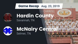 Recap: Hardin County  vs. McNairy Central  2019